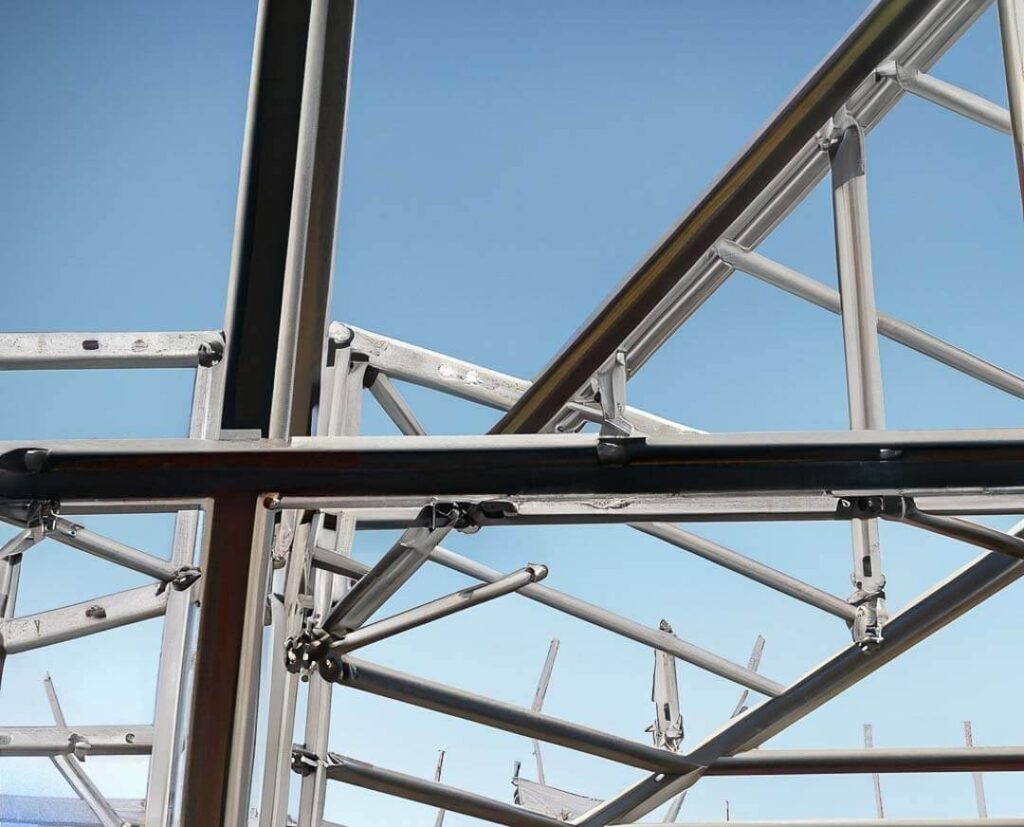 framing metal structure for construction